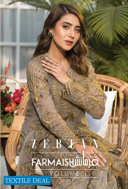 Zebtan Farmaish Vol-1 Wholesale Luxury Chiffon Collection