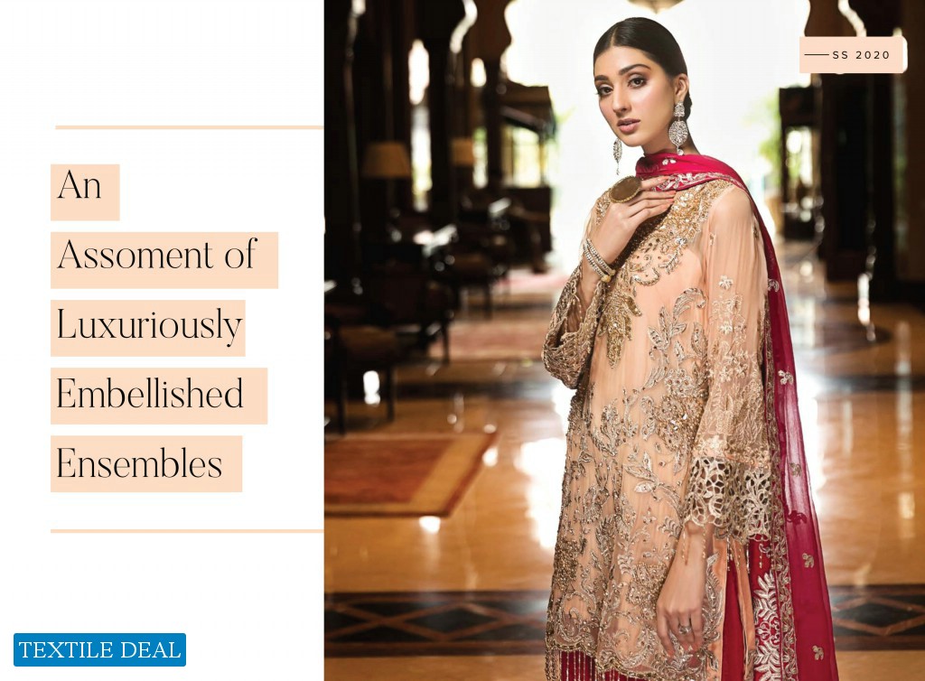 Zebtan Luxury Chiffon Embroidered Chiffon Vol-4 Wholesale Pakistani Branded Suits