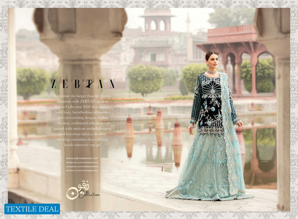 Zebtan Zarqoon Bridal Collection Wholesale Pakistani Dress