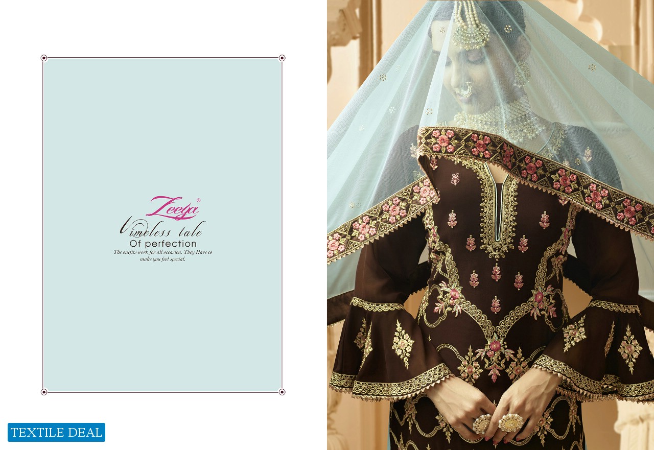 Zeeya Sufi Wholesale Party-wear Salwar Suits Shopping Online