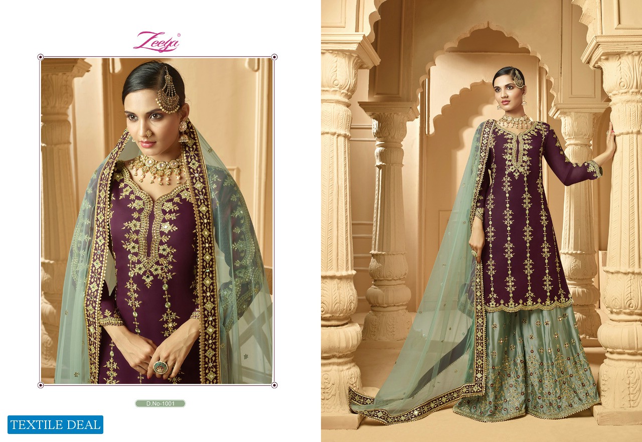 Zeeya Sufi Wholesale Party-wear Salwar Suits Shopping Online