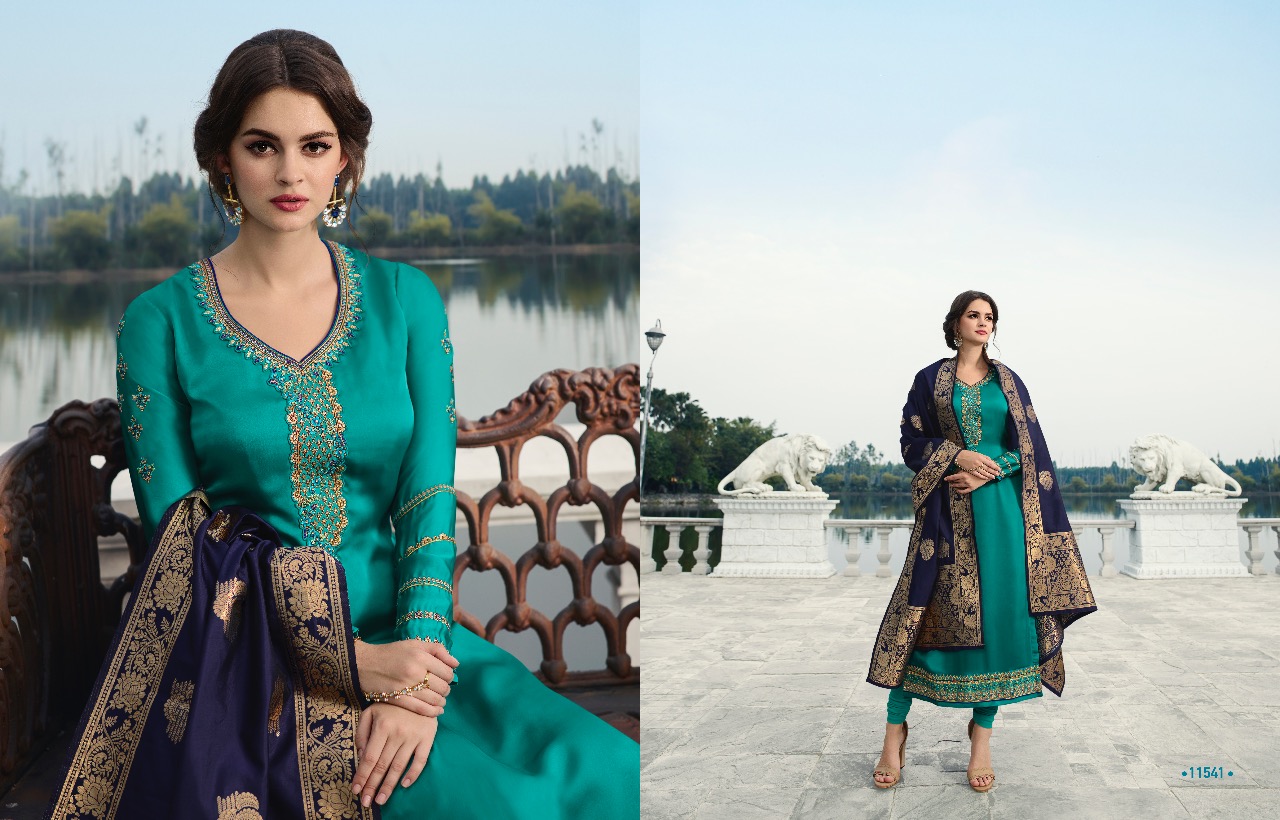 Zisa Banarasi Vol-7 Hit List Wholesale Festive Salwar Suits