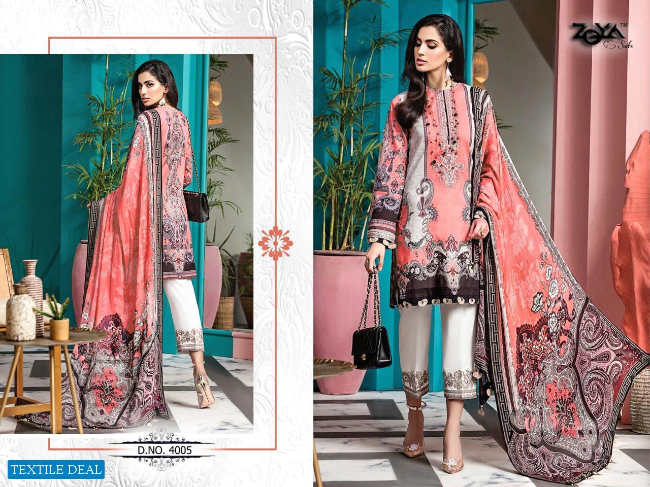 Zoya Anaya Luxury Lawn Collection 2020 Wholesale Pakistani Collection