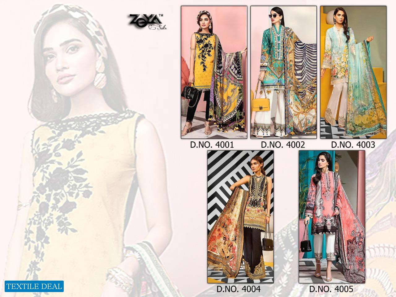 Zoya Anaya Luxury Lawn Collection 2020 Wholesale Pakistani Collection