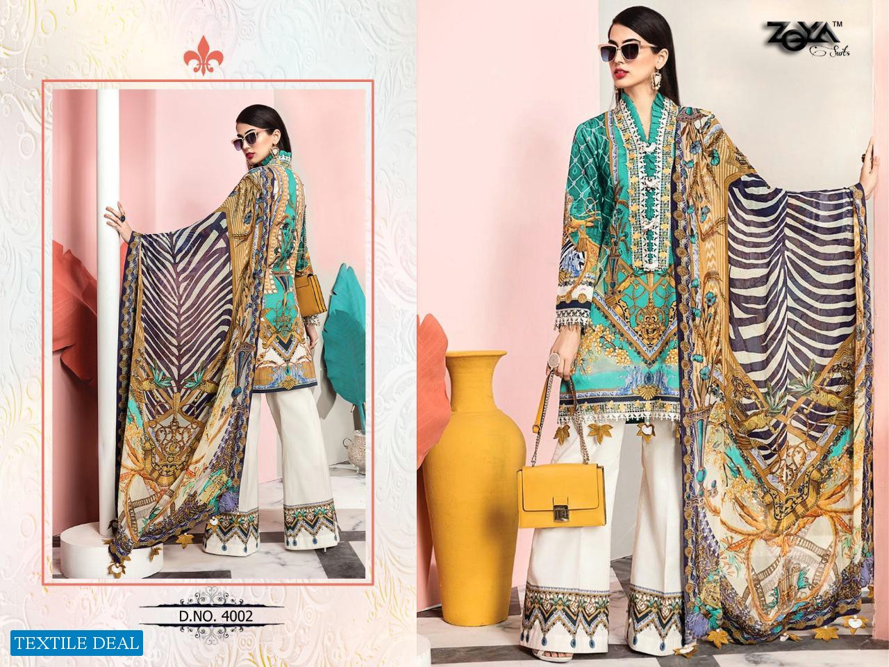 Zoya Anaya Luxury Lawn Collection 2020 Wholesale Pakistani Collection