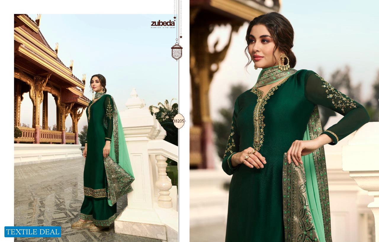 Zubeda Suvarna Vol-2 wholesale Shopping Straight Long Fancy Salawar Suits