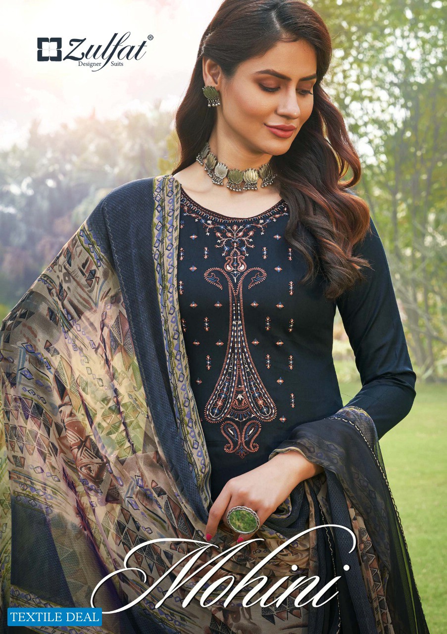 Zulfat Mohini Wholesale Pure Heavy Jaam Cotton Dress Material