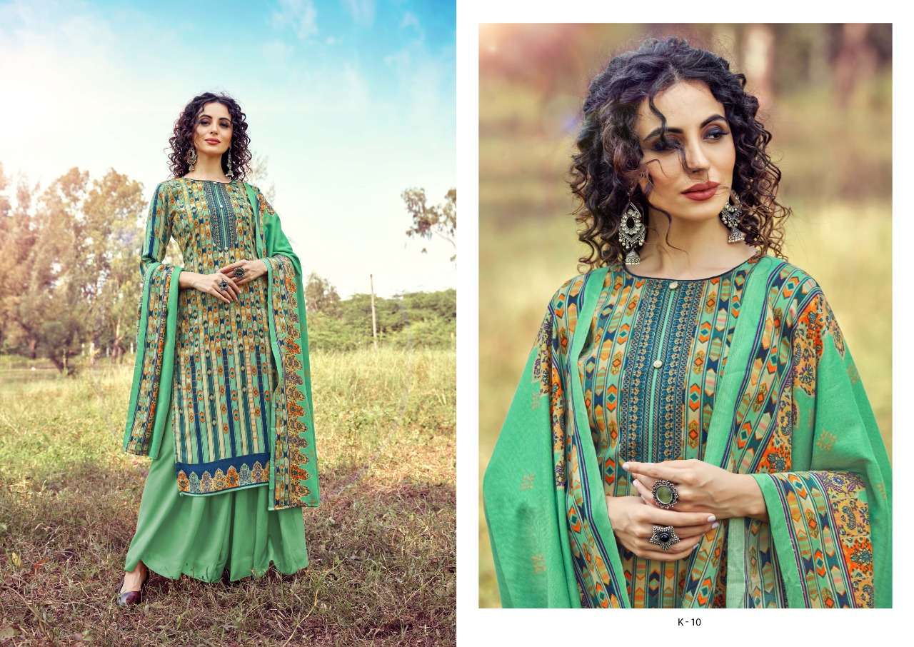 Zulfat Winter Fantasy Vol-4 Wholesale Pashmina Dress Material