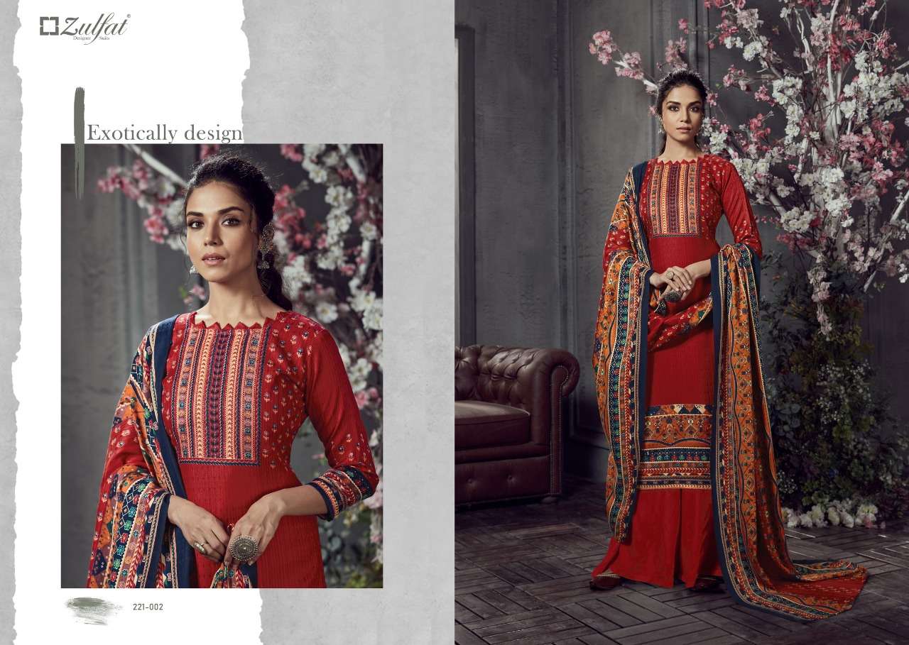 Zulfat Winter Magic Vol-3 Wholesale Pashmina Winter Dress Material