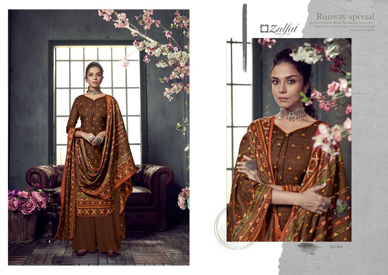 Zulfat Winter Magic Vol-3 Wholesale Pashmina Winter Dress Material