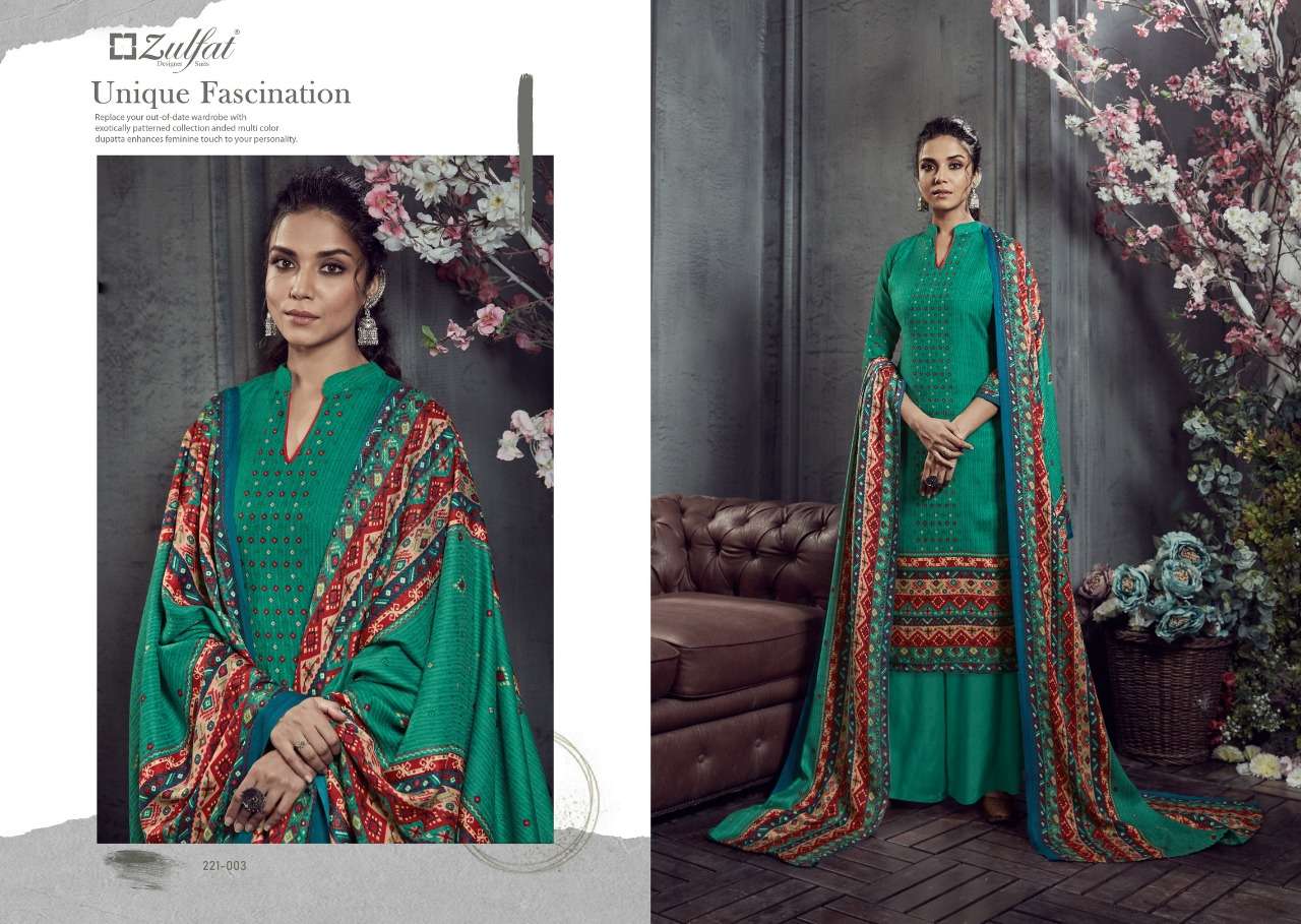 Zulfat Winter Magic Vol-3 Wholesale Pashmina Winter Dress Material
