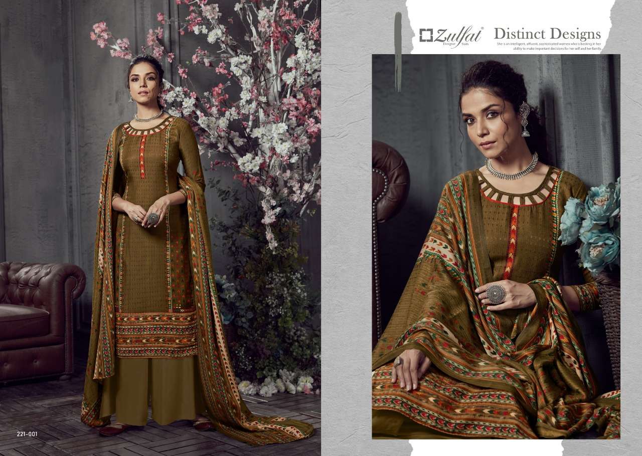 Zulfat Winter Magic Vol-3 Wholesale Pashmina Winter Dress Material