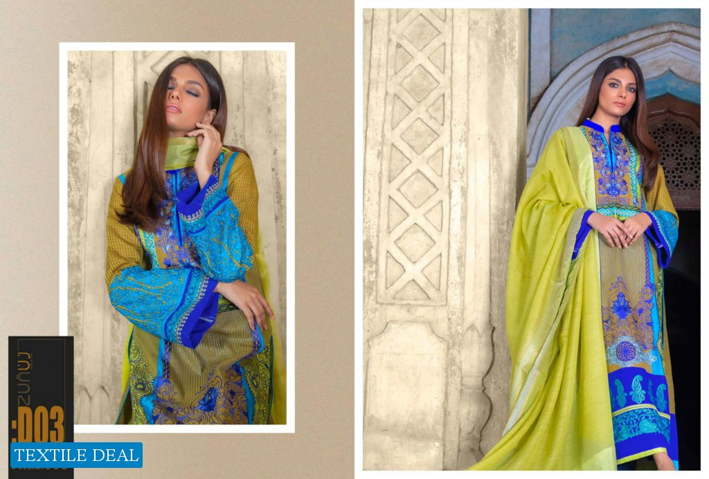 Zunn Montage Wholesale Pakistani Branded Salwar Kameez