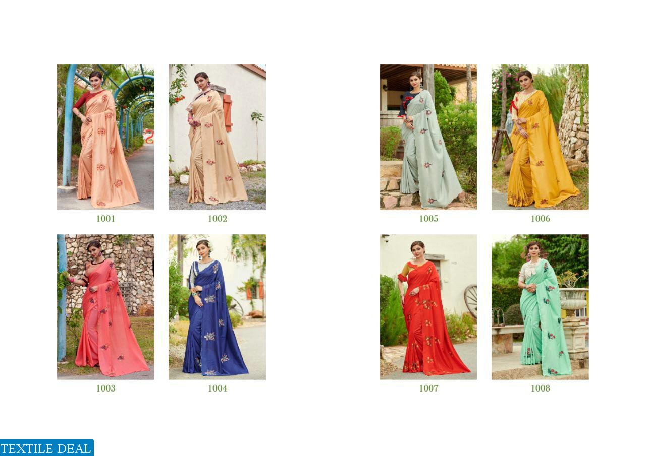 harsiddhi Grishma Wholesale Embroidered Ethnic Saree