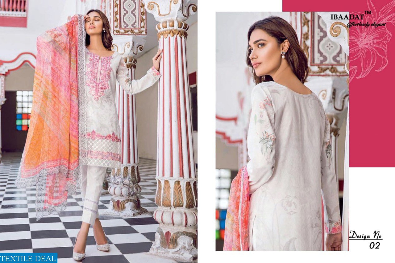 ibaadat khaas Vol-2 Wholesale Embroidered pakistani concept materials