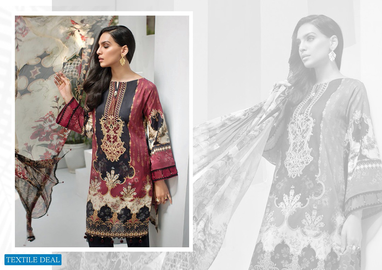 iris Vol-2 Wholesale Printed Lawn Dress Material