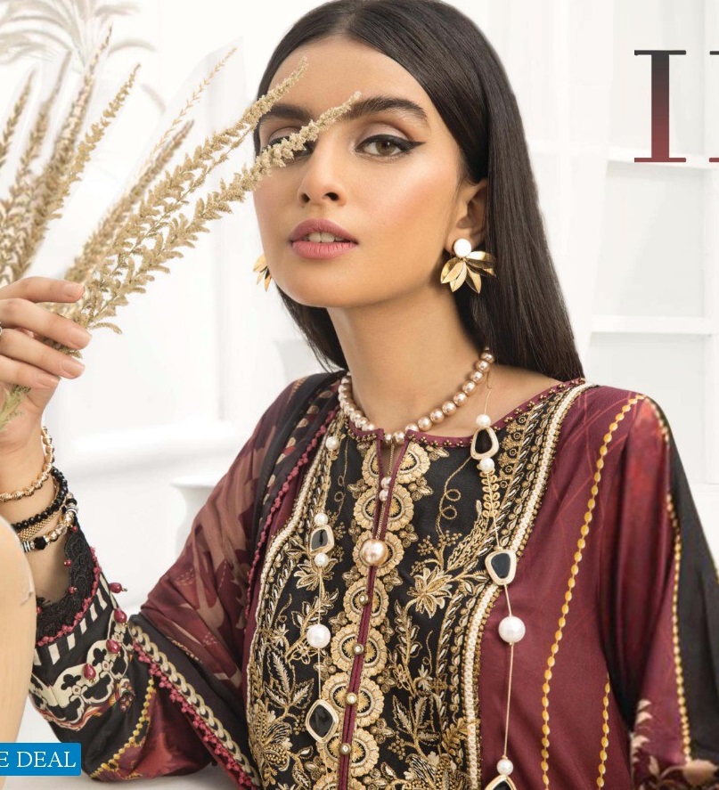 iris Vol-6 wholesale Lawn Printed Dress Material