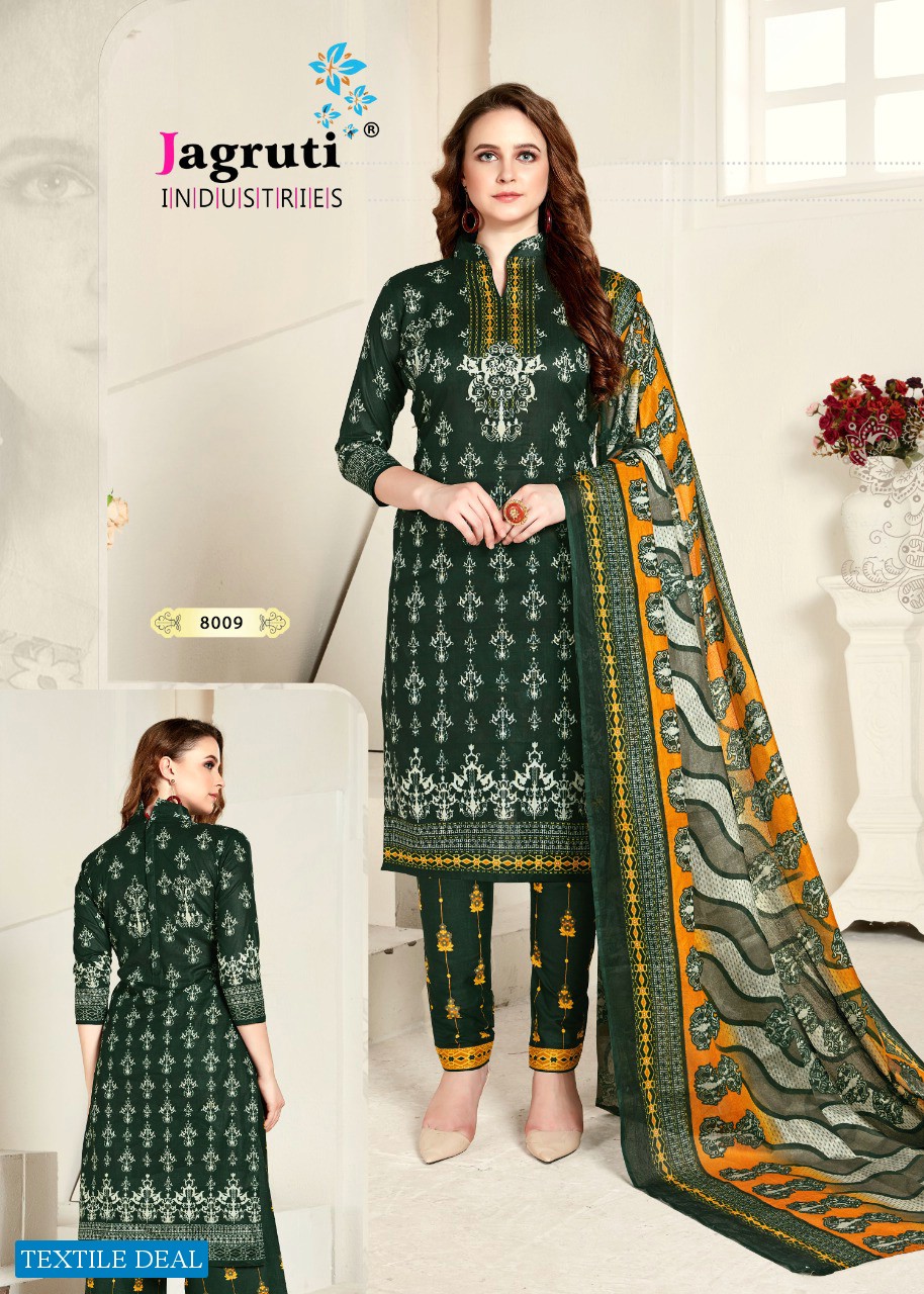 jagruti Nargis Vol-8 Wholesale Printed Dress material