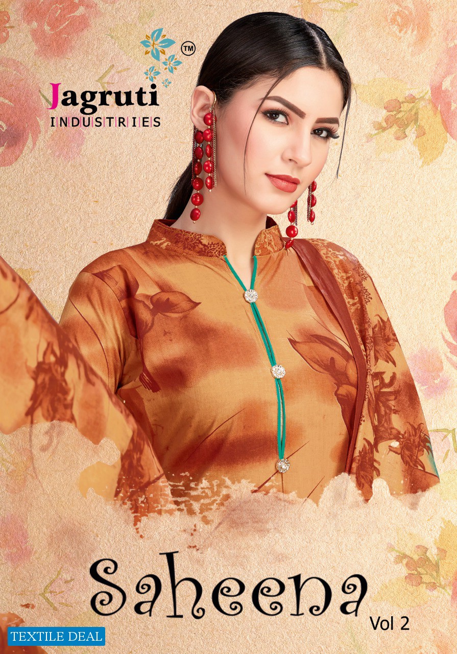 jagruti Saheena Vol-2 Wholesale Shopping Formal Woman Dress Material