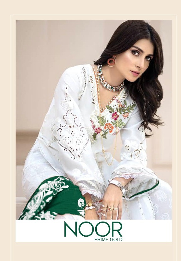 kaara Noor Prime Gold Wholesale Pakistani Dress Material