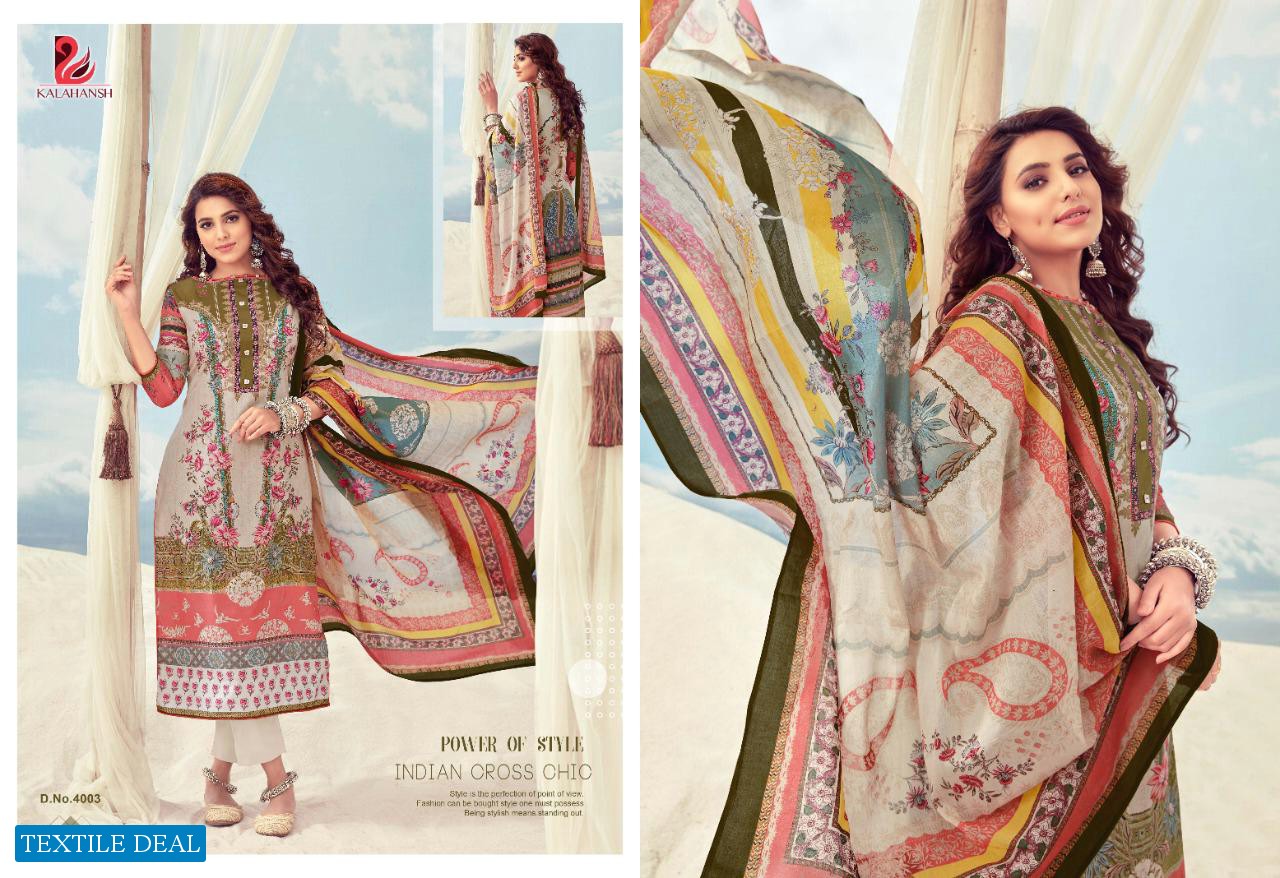 kala Tanya Lawn Cotton Indian Dress Material