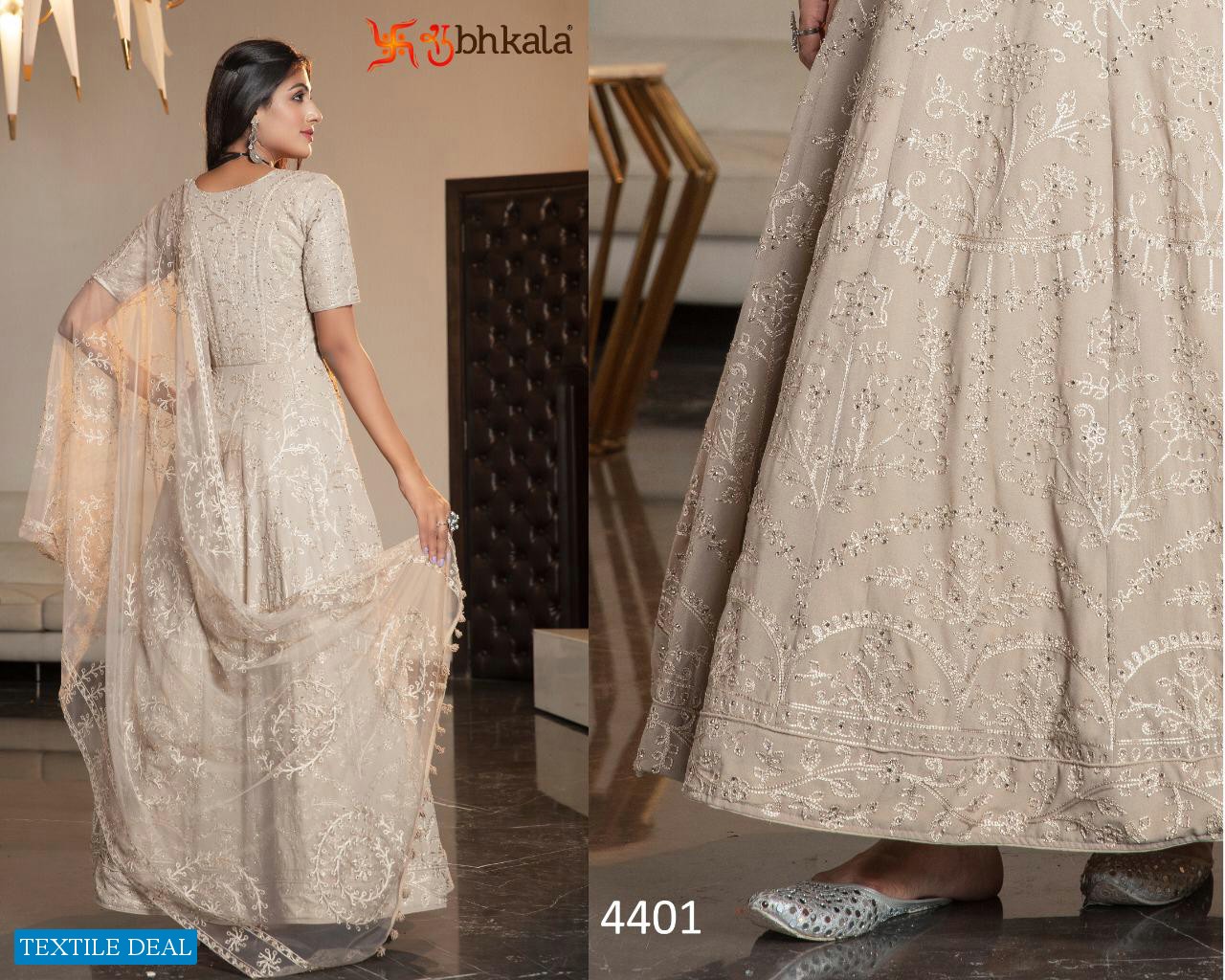 khushboo Flory Vol-9 Wholesale Anarkali Gown Salwar Kameez