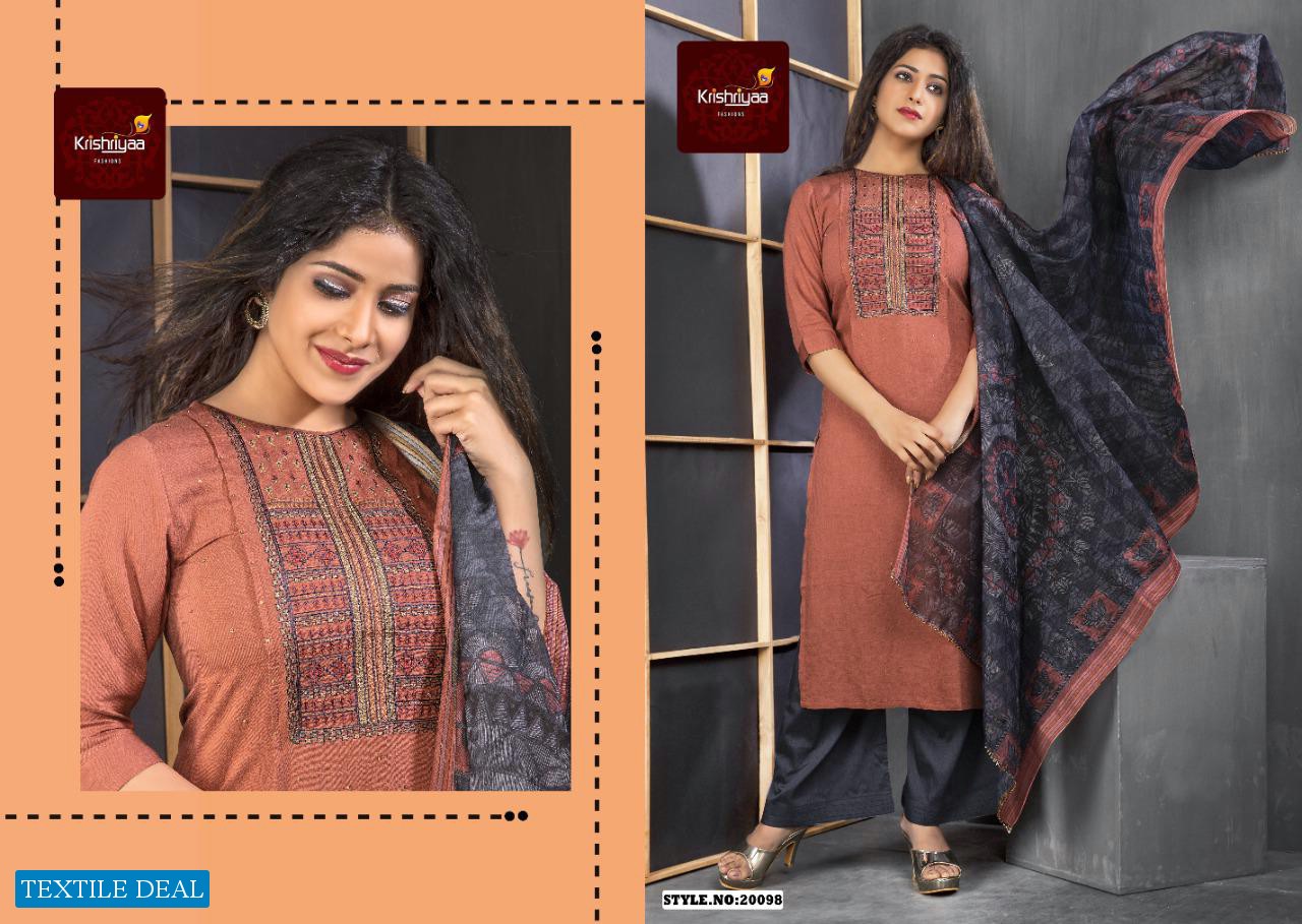 krishriyaa Starlyn Wholesale Ready Made Dress Collection