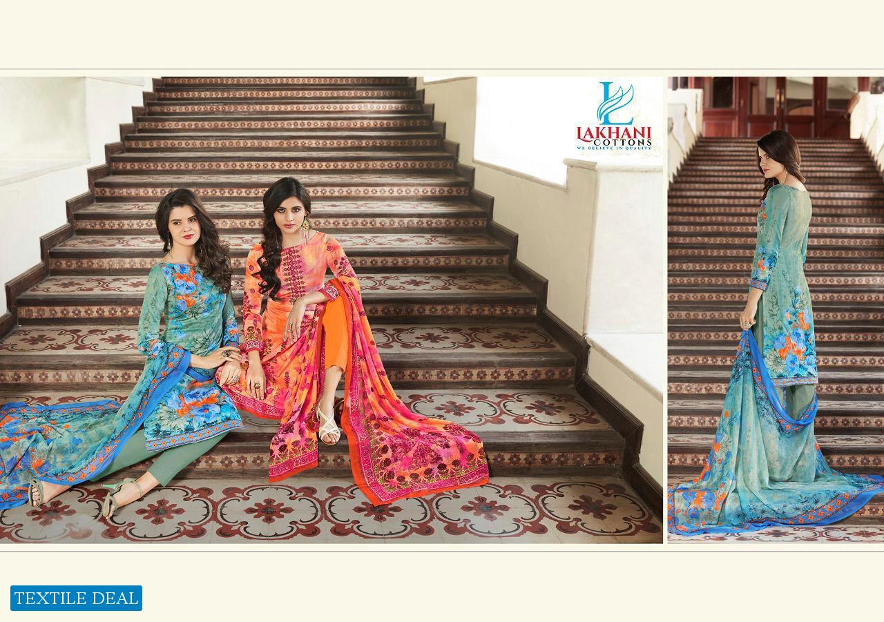 lakhani Hoor Vol-1 Wholesale Cotton Printed Dress Material