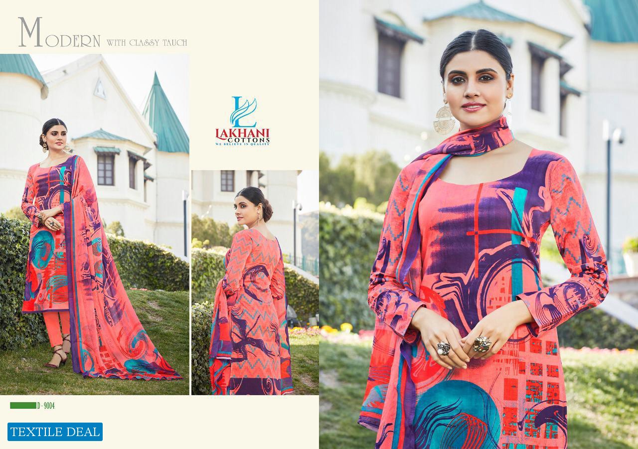 lakhani Hoor Vol-1 Wholesale Cotton Printed Dress Material