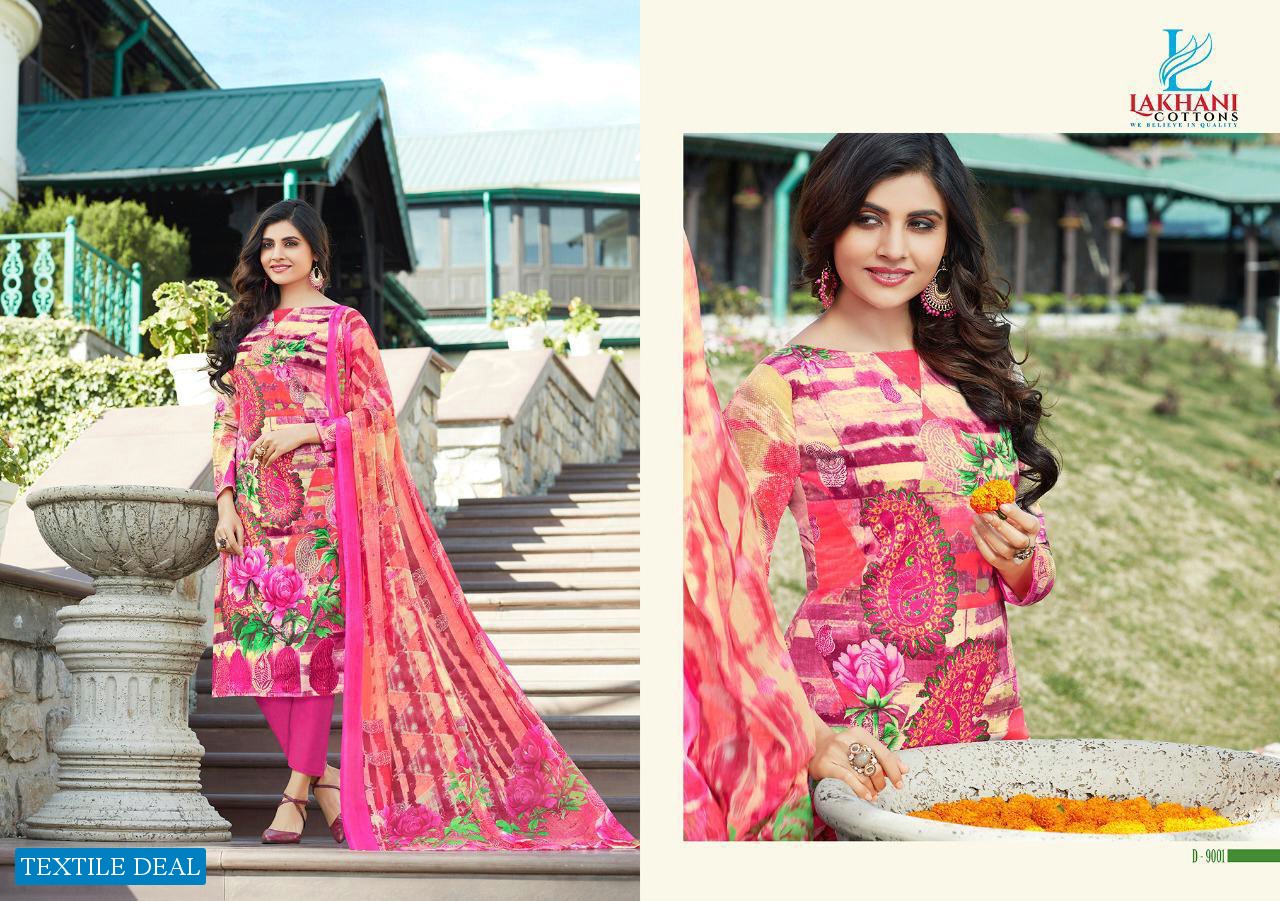 lakhani Hoor Vol-1 Wholesale Cotton Printed Dress Material
