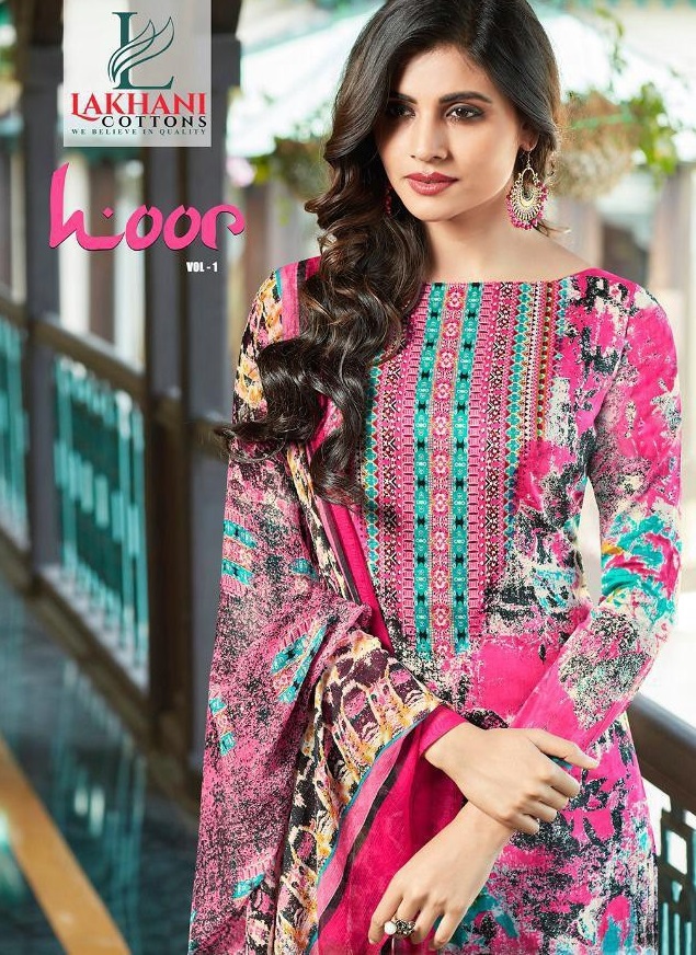 lakhani Hoor Vol-1 Wholesale Cotton Printed Dress Material