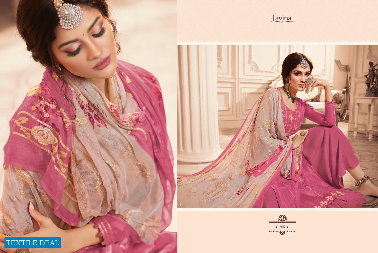 lavina Vol-93 Wholesale Pure Dola jacquard Salwar Kameez