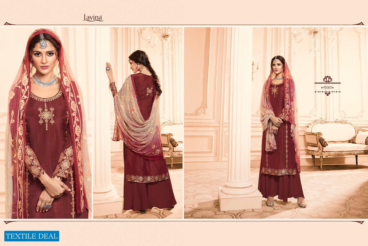 lavina Vol-93 Wholesale Pure Dola jacquard Salwar Kameez