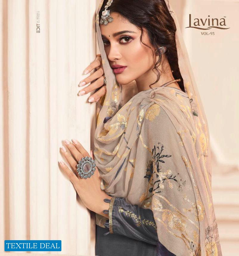 lavina Vol-93 Wholesale Pure Dola jacquard Salwar Kameez