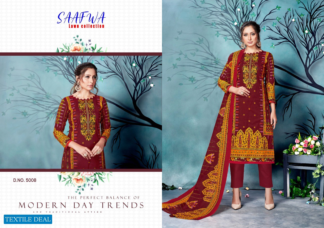 madhav Saafwa Wholesale Shopping Pure lawn Dress Material