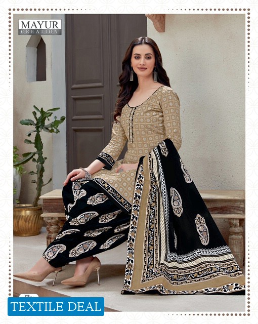 mayur khushi vol-54 Wholesale cotton printed Dress material