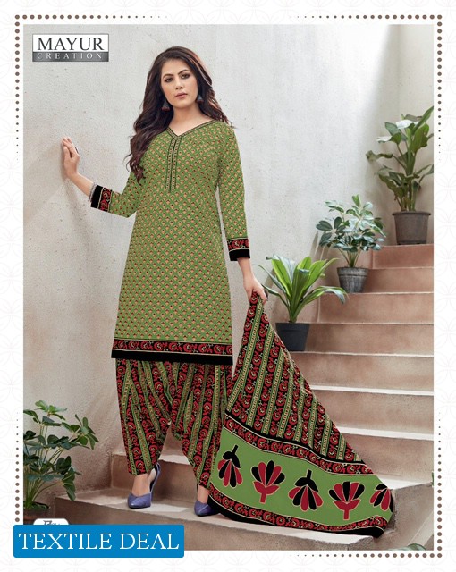 mayur khushi vol-54 Wholesale cotton printed Dress material