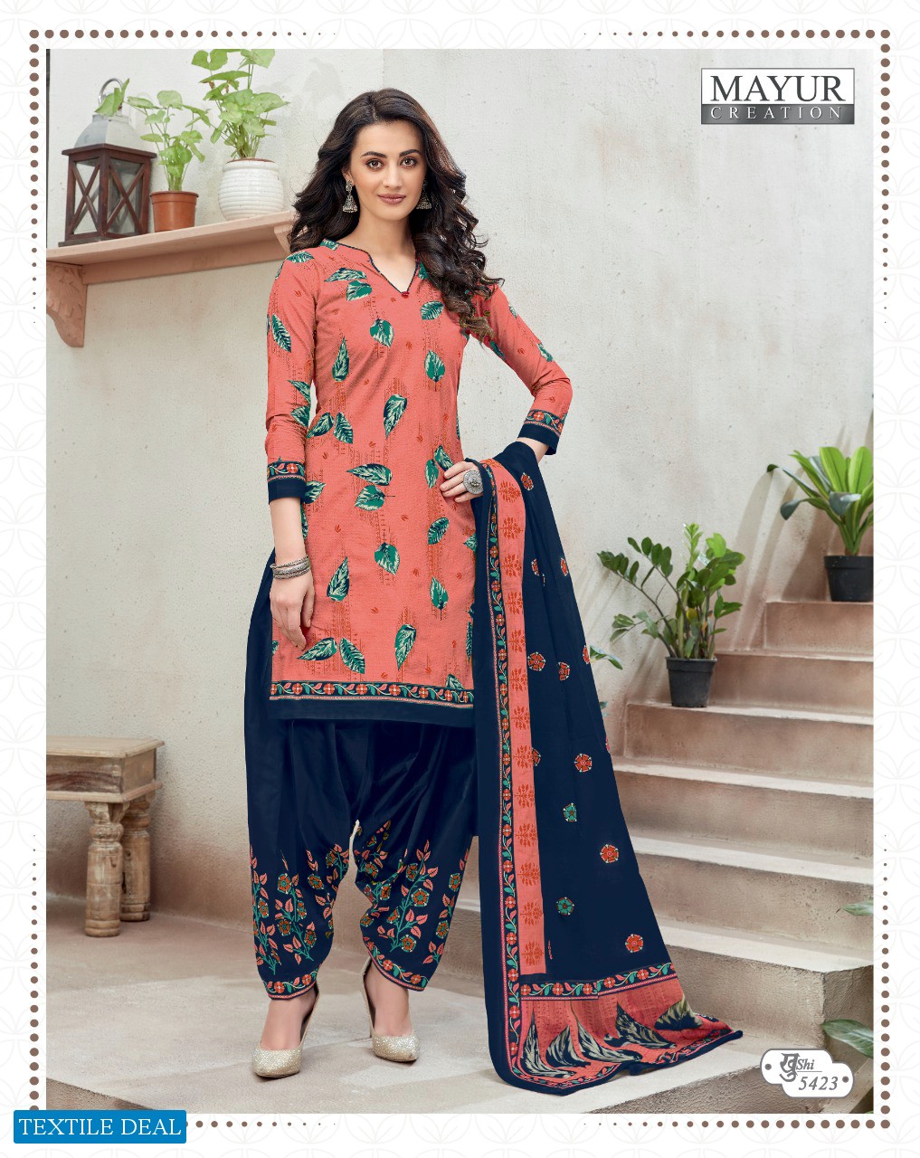 mayur khushi vol-54 Wholesale cotton printed Dress material