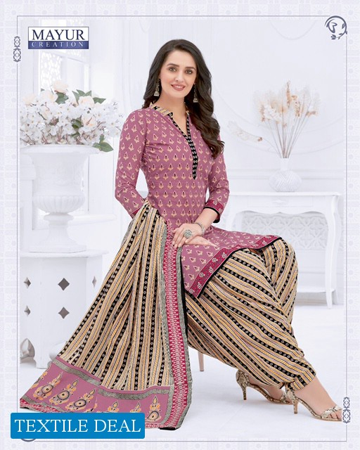 mayur khushi vol-56 Wholesale cotton printed Dress material