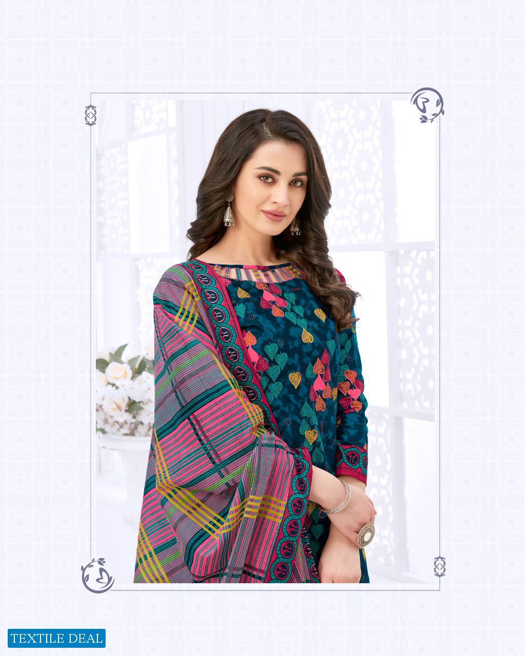 mayur khushi vol-56 Wholesale cotton printed Dress material