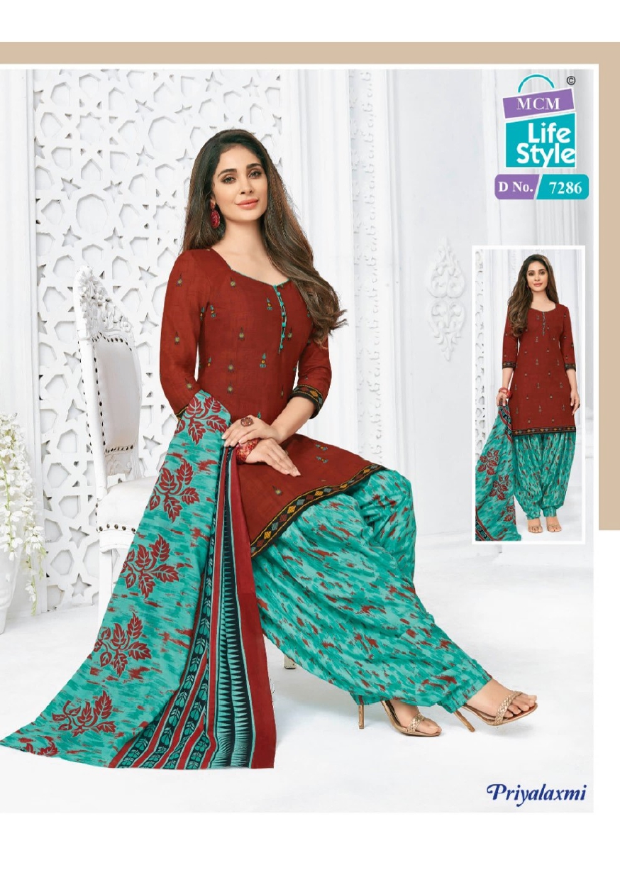 mcm priyalaxmi vol-18 Wholesale cotton printed Dress material