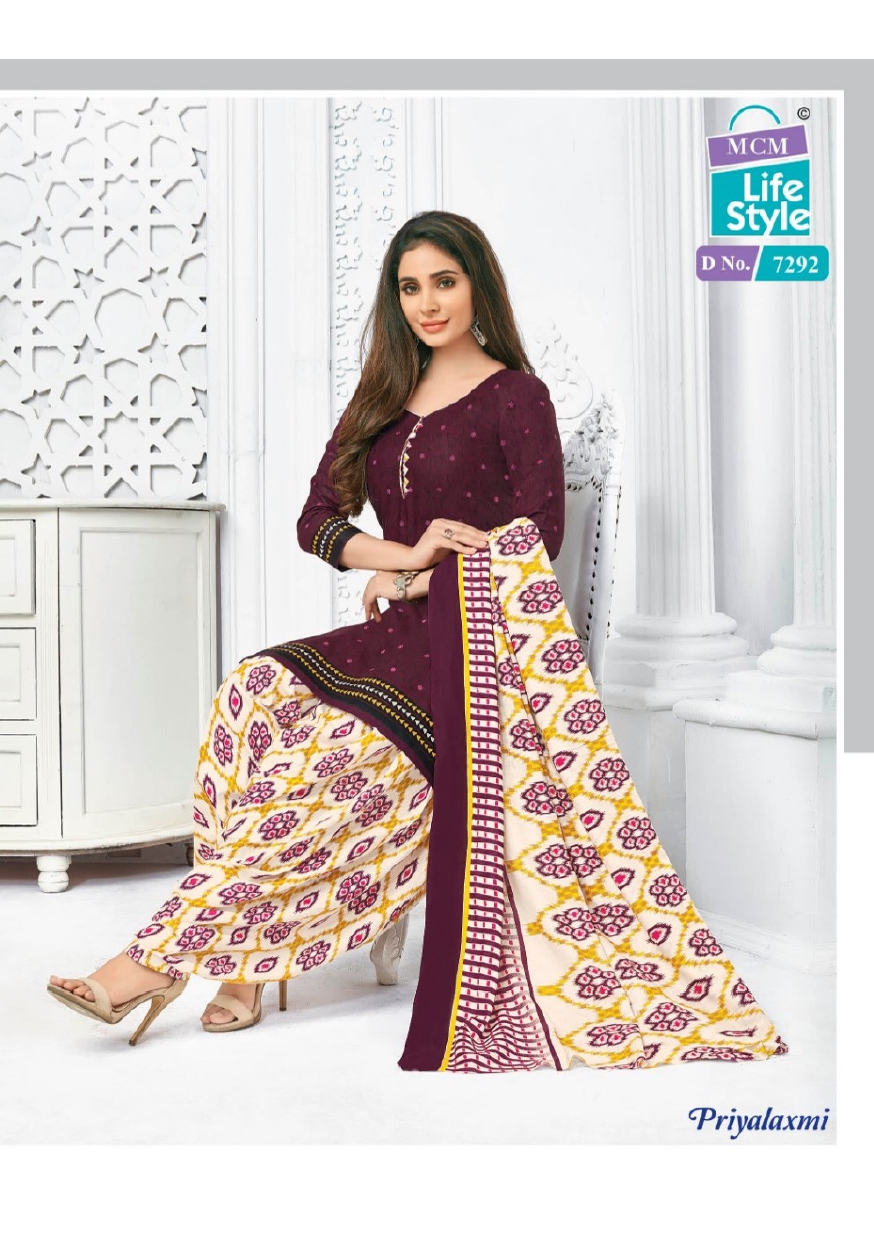 mcm priyalaxmi vol-18 Wholesale cotton printed Dress material