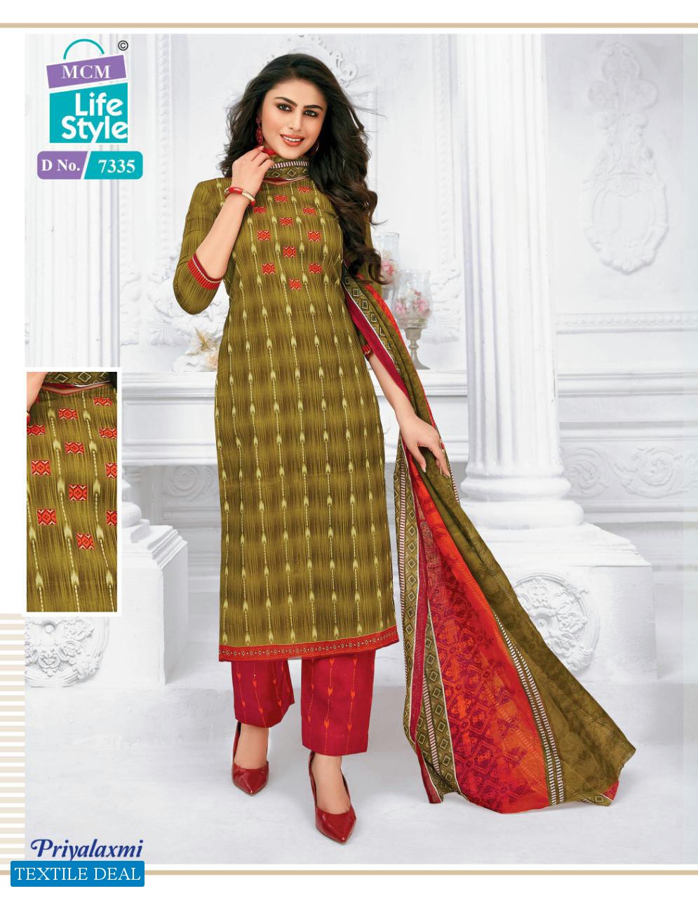 mcm priyalaxmi vol-20 Wholesale cotton printed Dress material