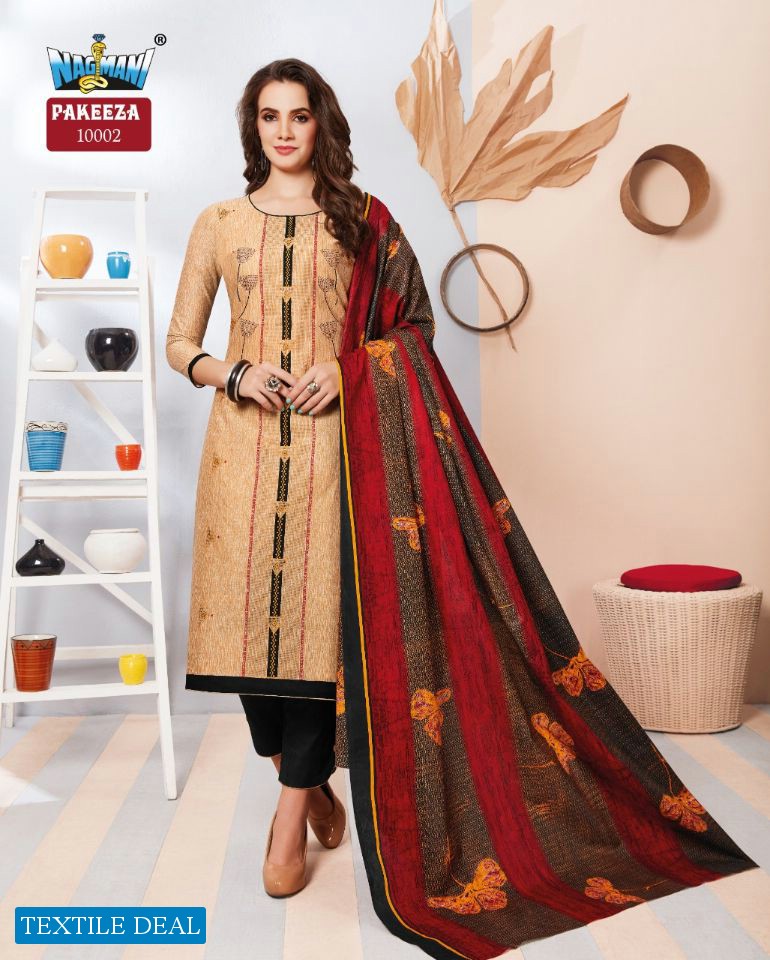 nagmani Pakeeza Vol-10 Wholesale Shopping Formal Woman Dress Material