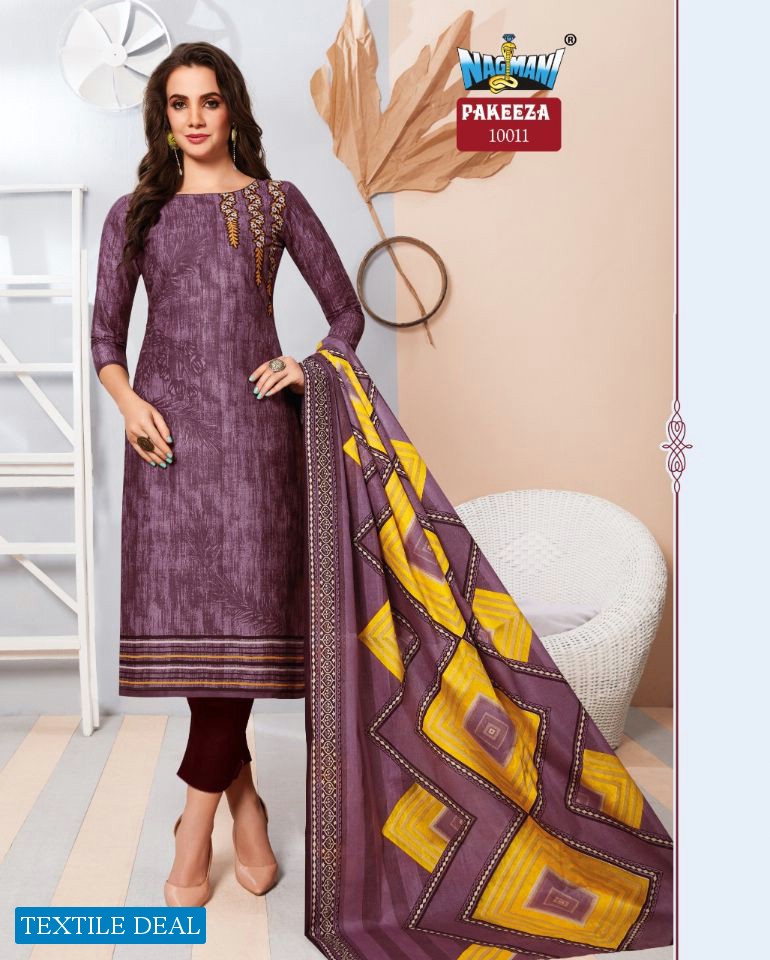 nagmani Pakeeza Vol-10 Wholesale Shopping Formal Woman Dress Material