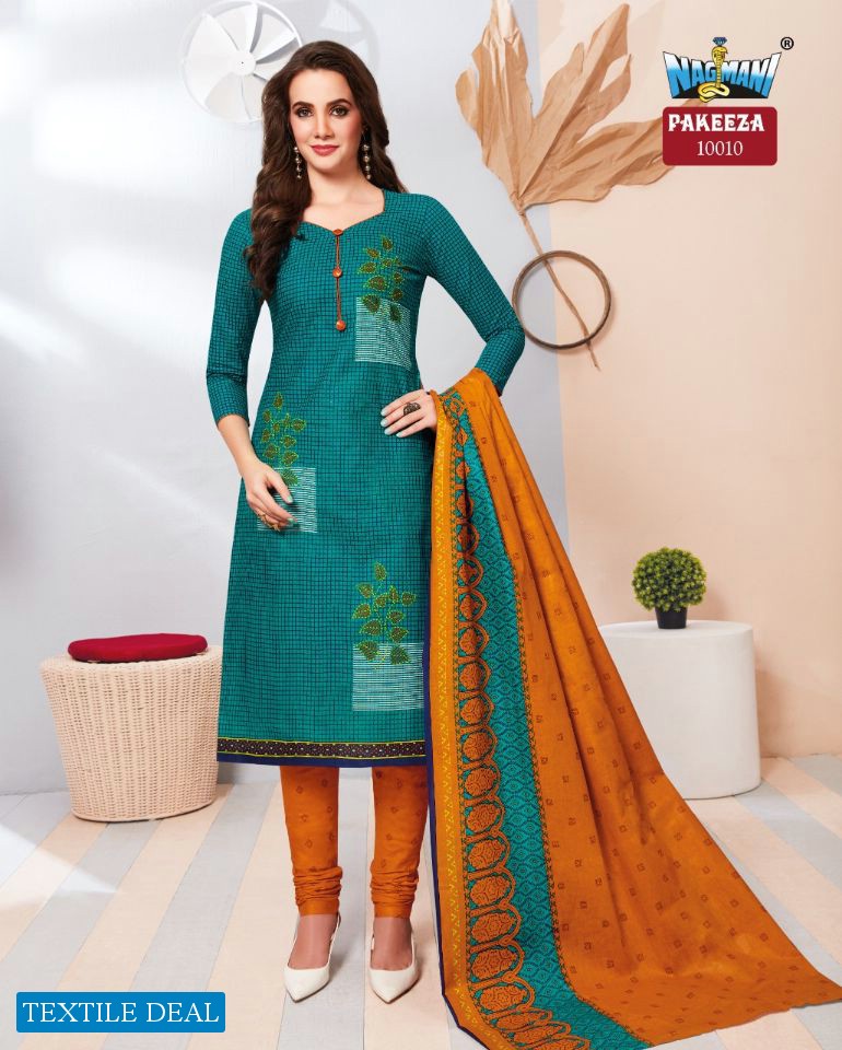 nagmani Pakeeza Vol-10 Wholesale Shopping Formal Woman Dress Material