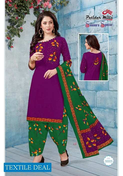 patidar Season Special Vol-30 Wholesale Printed Dress Material