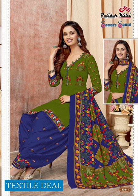 patidar Season Special Vol-33 Wholesale Printed Dress Material