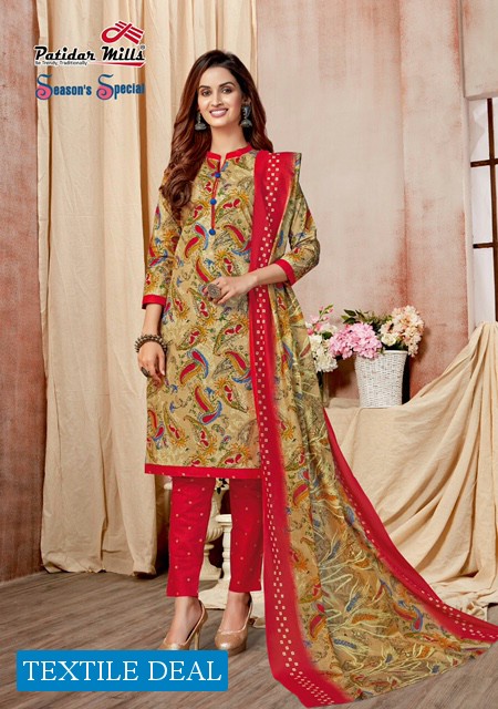patidar Season Special Vol-33 Wholesale Printed Dress Material
