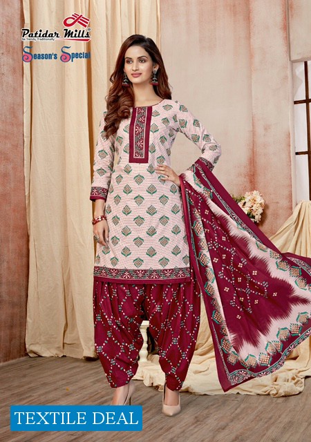 patidar Season Special Vol-33 Wholesale Printed Dress Material